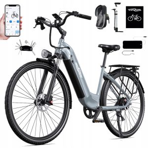 Rower elektryczny Miejski ONESPORT OT05 PRO 250W 36V 22.5Ah 140km 27,5" PL
